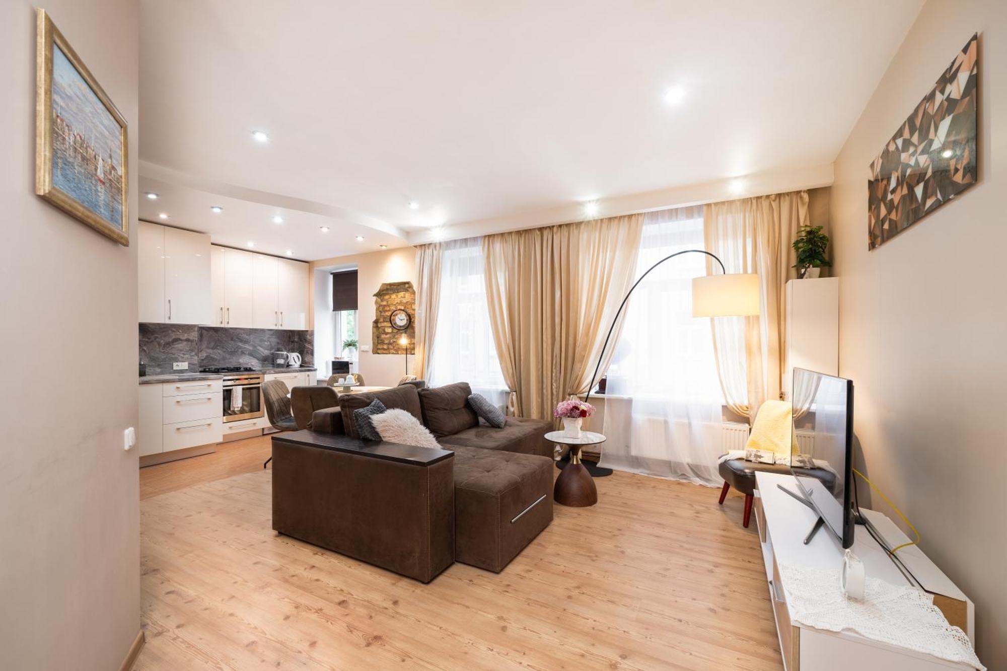 Appartement Baltic Amber In Diplomatic District & Free Parking à Riga Extérieur photo